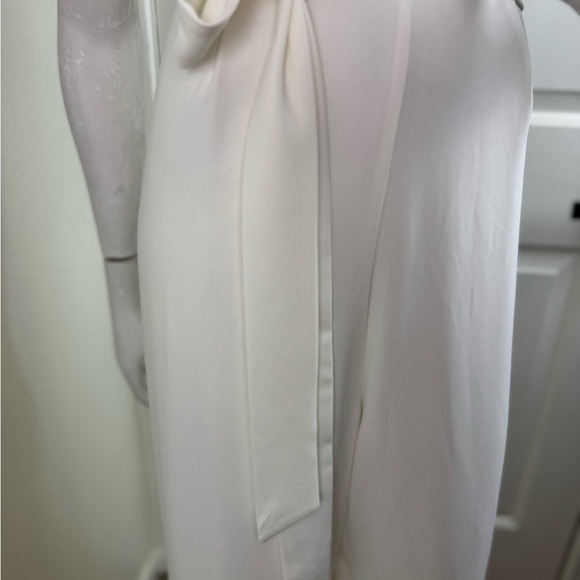 PETAL&PUP LEYTON JUMPSUIT - WHITE Elegant White Wide-Leg Pants Size 12.  #336 - Picture 6 of 15